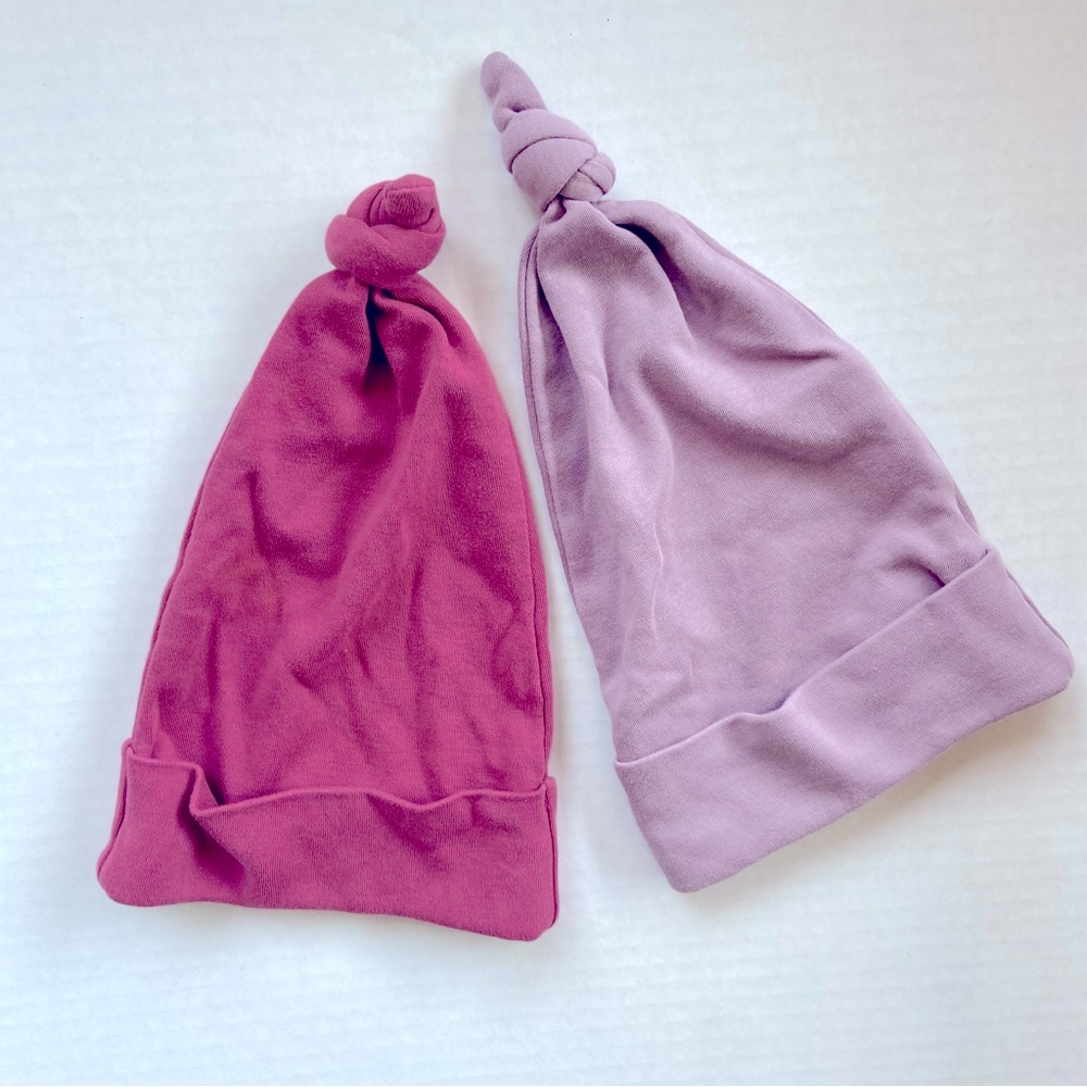 Kate Quinn Knot Hats Bundle Knottted Cotton sz 6-12 months
